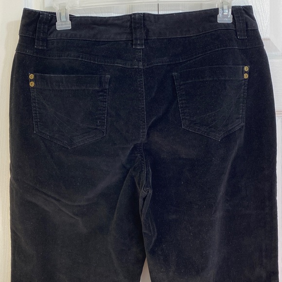 Northern Reflections Black Corduroy Trousers, Town Stretch, 16 Plus - Picture 10 of 16